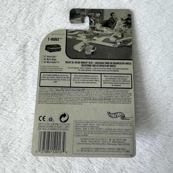 Hot Wheels Treasure Hunt 2004 Altered State 7 of 12 #107 T-Hunt Car - Picture 3 of 3